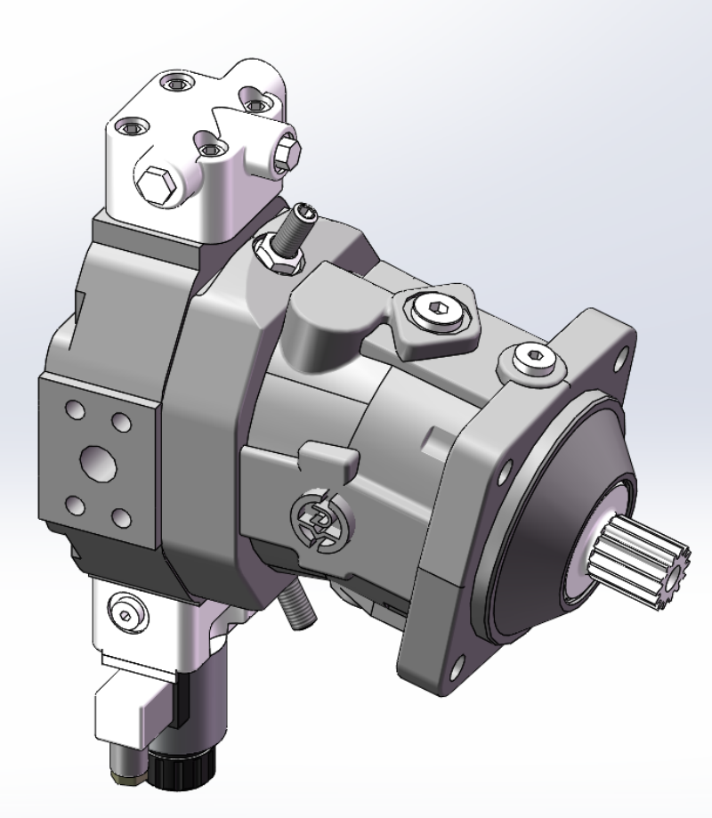 HD-A6VM55EP1/EP2 axialis piston variabilis motor producti launch